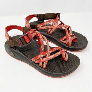 CHACO |  ZX2 Classic Sandal Red/Orange Aztec 7
